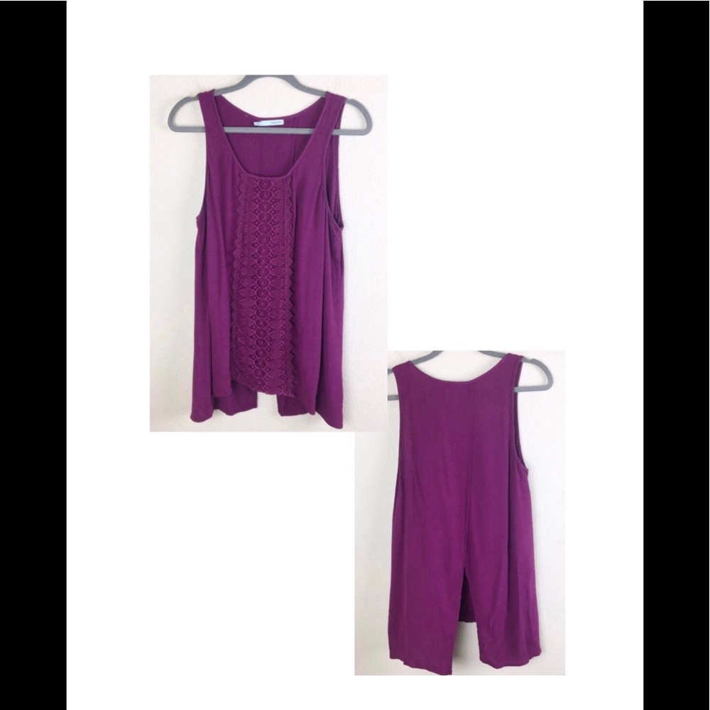 Maurice’s Embroidered Tank Top Size Large
